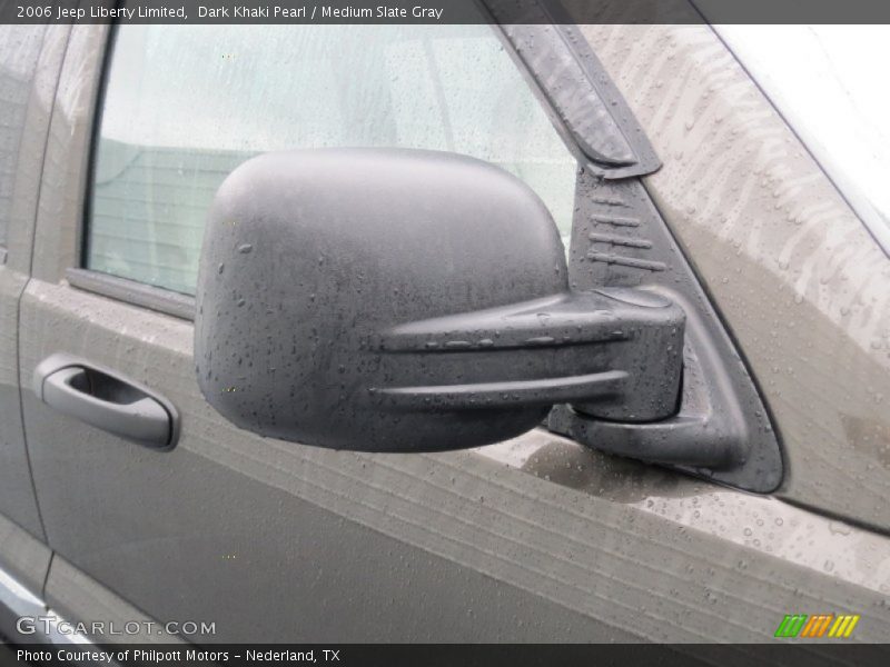 Dark Khaki Pearl / Medium Slate Gray 2006 Jeep Liberty Limited