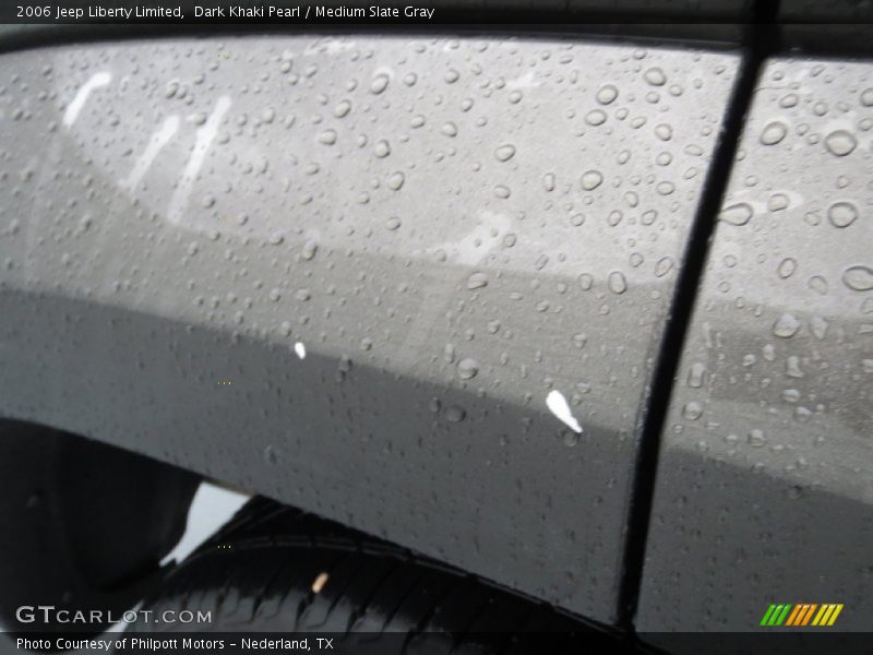 Dark Khaki Pearl / Medium Slate Gray 2006 Jeep Liberty Limited
