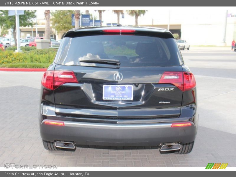 Crystal Black Pearl / Ebony 2013 Acura MDX SH-AWD