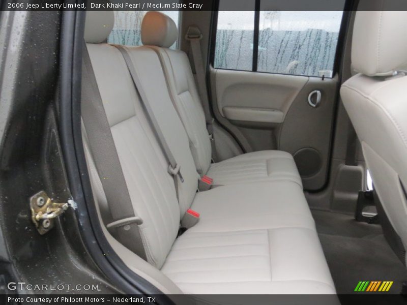 Dark Khaki Pearl / Medium Slate Gray 2006 Jeep Liberty Limited