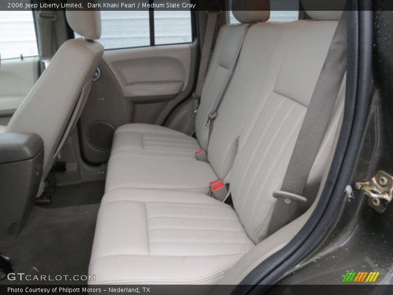 Dark Khaki Pearl / Medium Slate Gray 2006 Jeep Liberty Limited