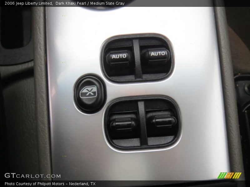 Dark Khaki Pearl / Medium Slate Gray 2006 Jeep Liberty Limited