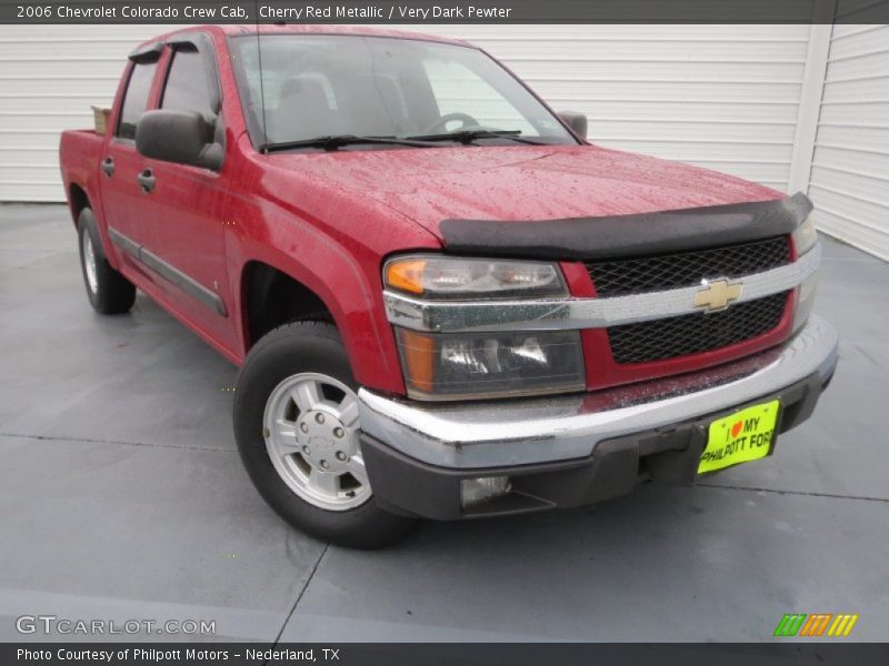 Cherry Red Metallic / Very Dark Pewter 2006 Chevrolet Colorado Crew Cab