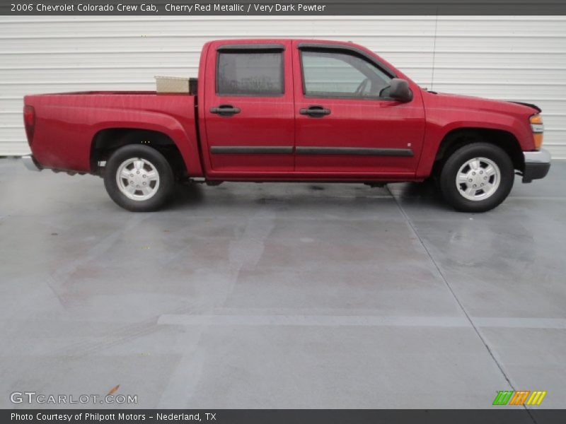 Cherry Red Metallic / Very Dark Pewter 2006 Chevrolet Colorado Crew Cab