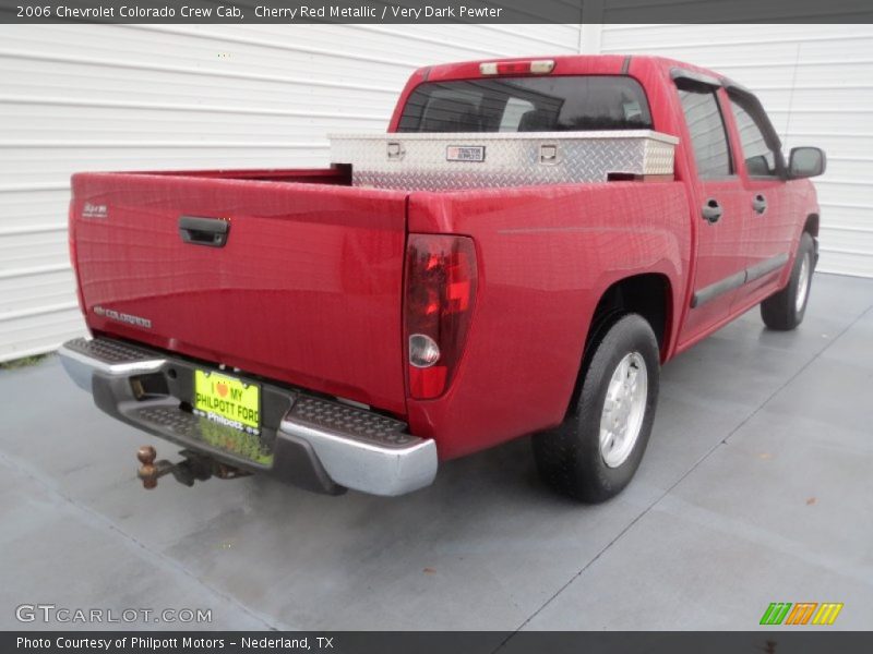 Cherry Red Metallic / Very Dark Pewter 2006 Chevrolet Colorado Crew Cab