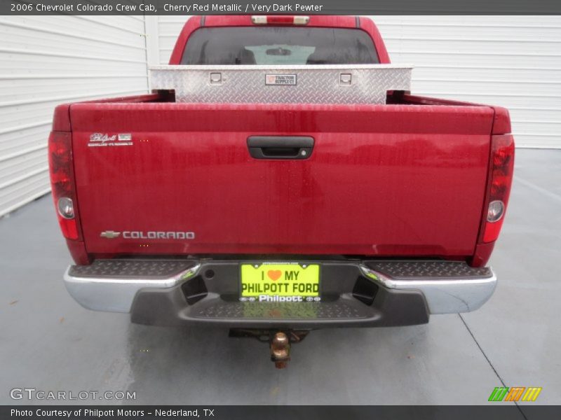 Cherry Red Metallic / Very Dark Pewter 2006 Chevrolet Colorado Crew Cab