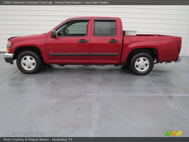 Cherry Red Metallic / Very Dark Pewter 2006 Chevrolet Colorado Crew Cab
