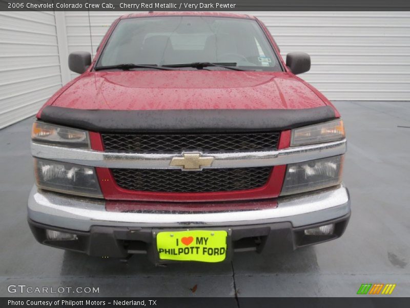 Cherry Red Metallic / Very Dark Pewter 2006 Chevrolet Colorado Crew Cab