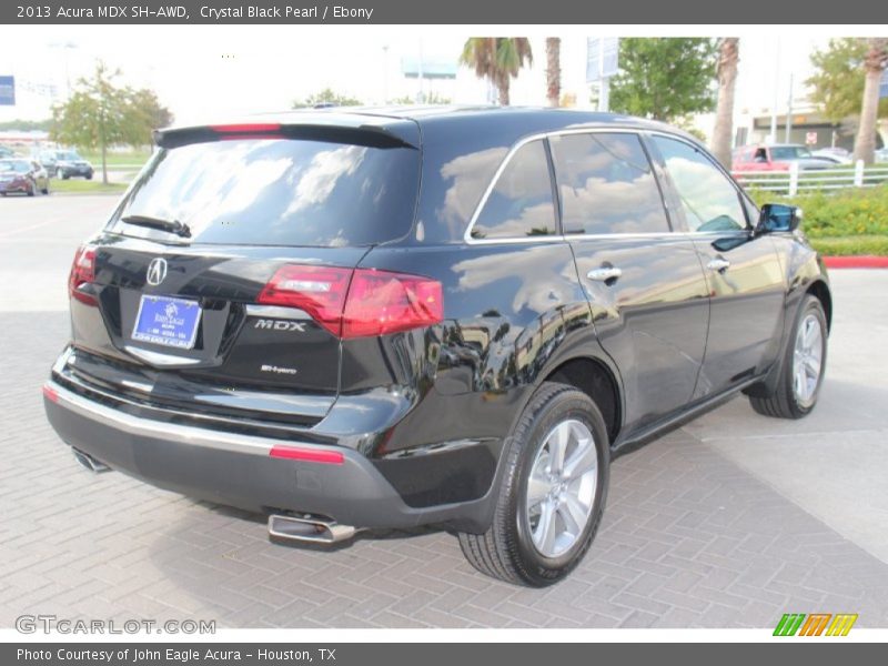 Crystal Black Pearl / Ebony 2013 Acura MDX SH-AWD