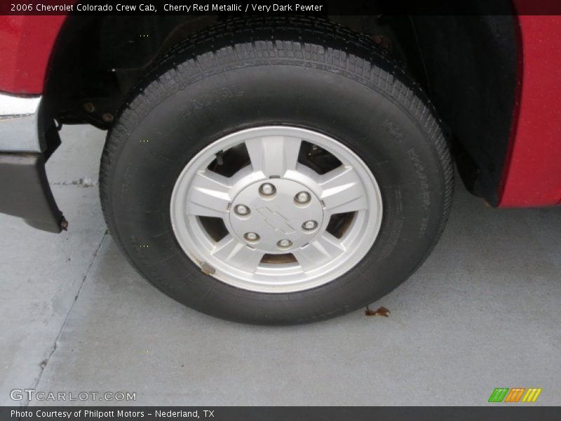 Cherry Red Metallic / Very Dark Pewter 2006 Chevrolet Colorado Crew Cab