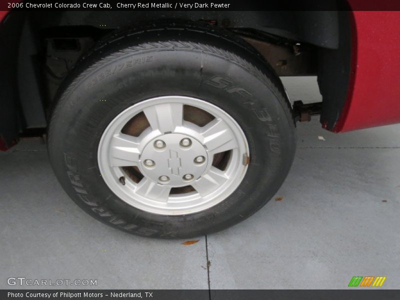 Cherry Red Metallic / Very Dark Pewter 2006 Chevrolet Colorado Crew Cab