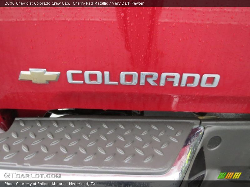 Cherry Red Metallic / Very Dark Pewter 2006 Chevrolet Colorado Crew Cab
