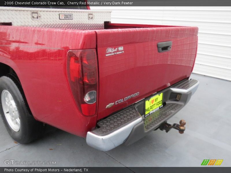 Cherry Red Metallic / Very Dark Pewter 2006 Chevrolet Colorado Crew Cab