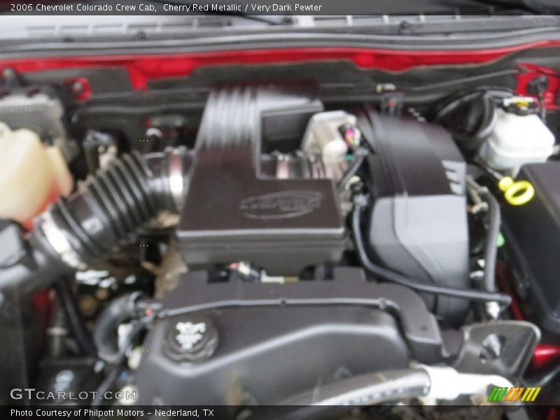 Cherry Red Metallic / Very Dark Pewter 2006 Chevrolet Colorado Crew Cab