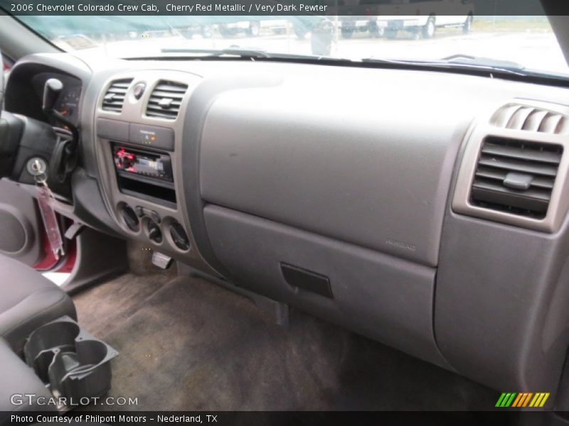 Cherry Red Metallic / Very Dark Pewter 2006 Chevrolet Colorado Crew Cab