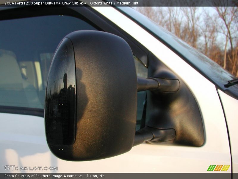 Oxford White / Medium Flint 2004 Ford F250 Super Duty FX4 Crew Cab 4x4