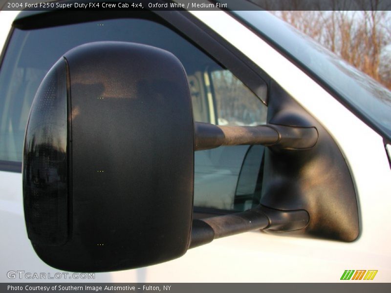 Oxford White / Medium Flint 2004 Ford F250 Super Duty FX4 Crew Cab 4x4