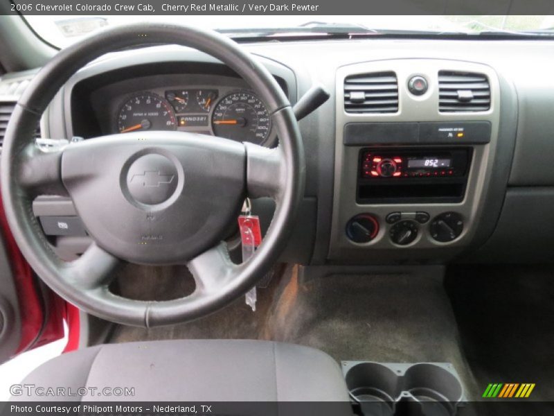 Cherry Red Metallic / Very Dark Pewter 2006 Chevrolet Colorado Crew Cab
