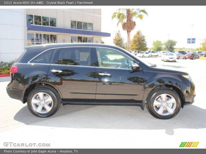 Crystal Black Pearl / Parchment 2013 Acura MDX SH-AWD