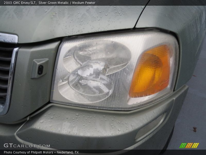 Silver Green Metallic / Medium Pewter 2003 GMC Envoy SLT