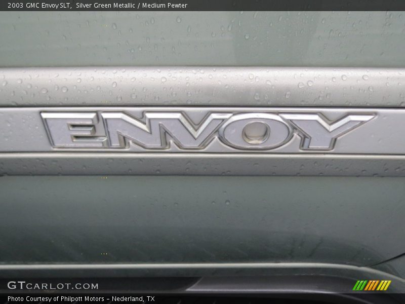 Silver Green Metallic / Medium Pewter 2003 GMC Envoy SLT