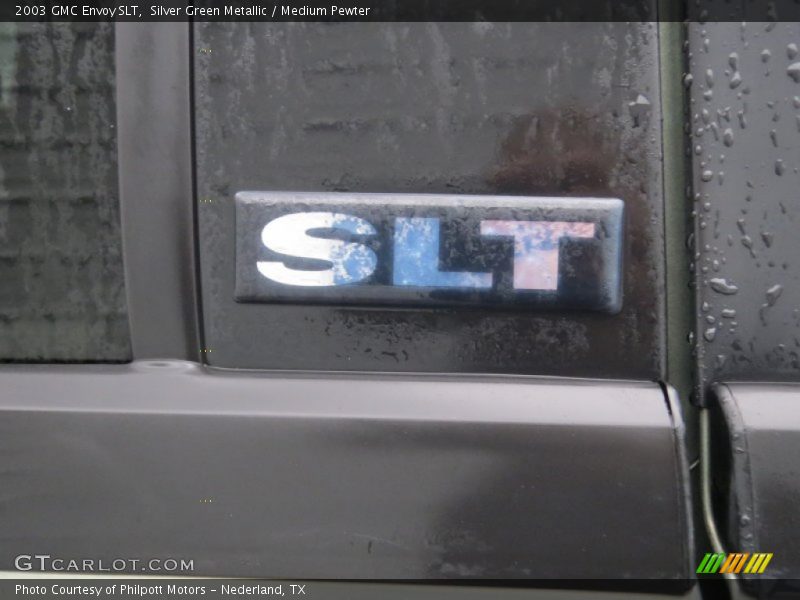 Silver Green Metallic / Medium Pewter 2003 GMC Envoy SLT