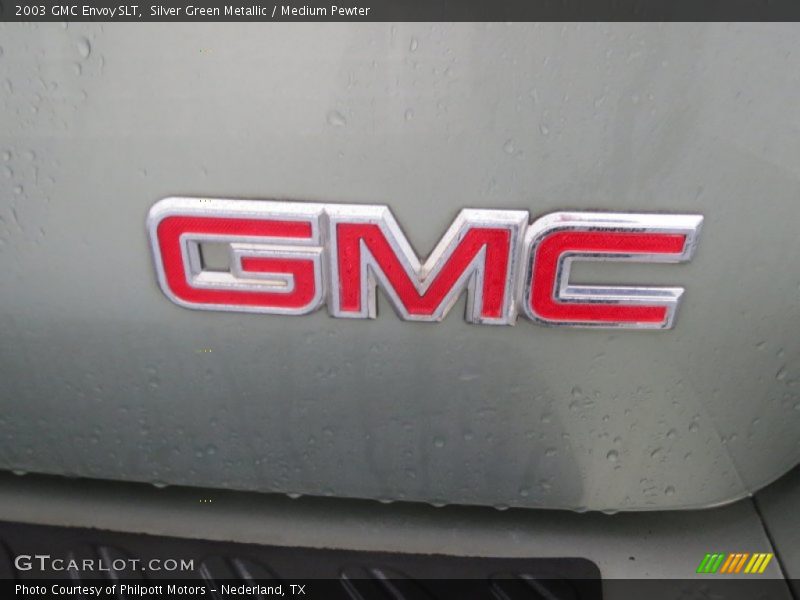 Silver Green Metallic / Medium Pewter 2003 GMC Envoy SLT