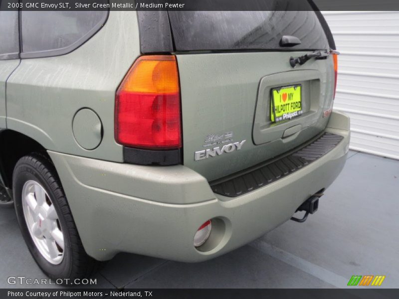 Silver Green Metallic / Medium Pewter 2003 GMC Envoy SLT