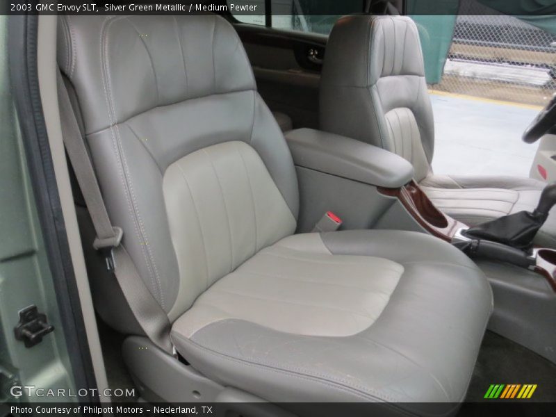 Silver Green Metallic / Medium Pewter 2003 GMC Envoy SLT