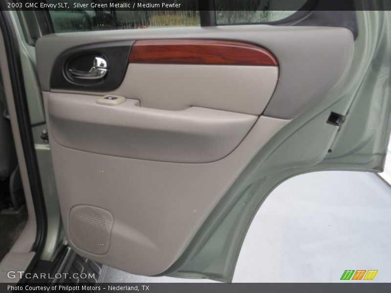 Silver Green Metallic / Medium Pewter 2003 GMC Envoy SLT
