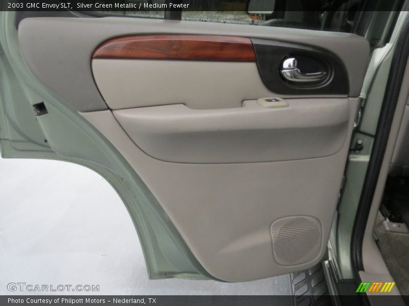 Silver Green Metallic / Medium Pewter 2003 GMC Envoy SLT