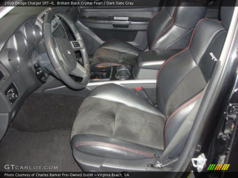 Front Seat of 2009 Charger SRT-8