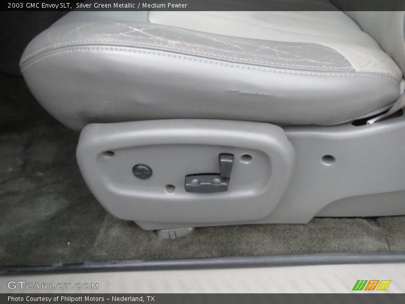 Silver Green Metallic / Medium Pewter 2003 GMC Envoy SLT