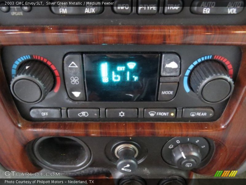 Silver Green Metallic / Medium Pewter 2003 GMC Envoy SLT