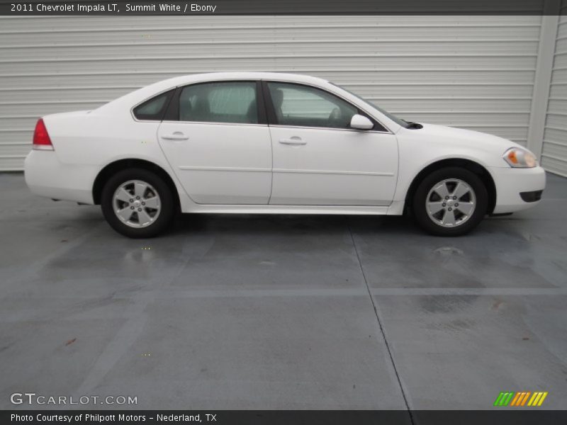 Summit White / Ebony 2011 Chevrolet Impala LT