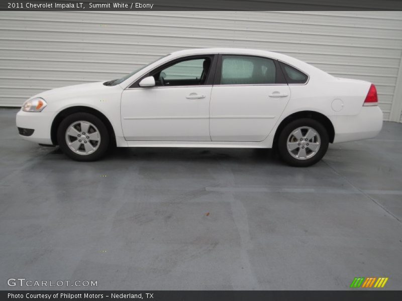 Summit White / Ebony 2011 Chevrolet Impala LT