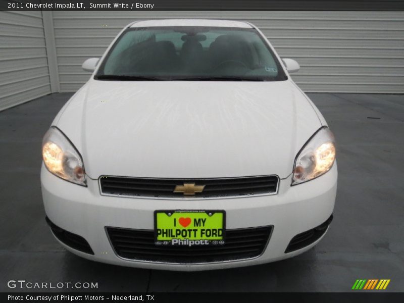 Summit White / Ebony 2011 Chevrolet Impala LT