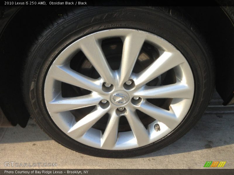 Obsidian Black / Black 2010 Lexus IS 250 AWD