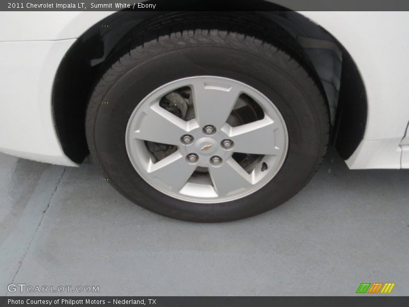 Summit White / Ebony 2011 Chevrolet Impala LT