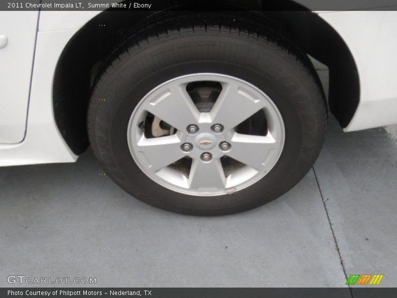 Summit White / Ebony 2011 Chevrolet Impala LT
