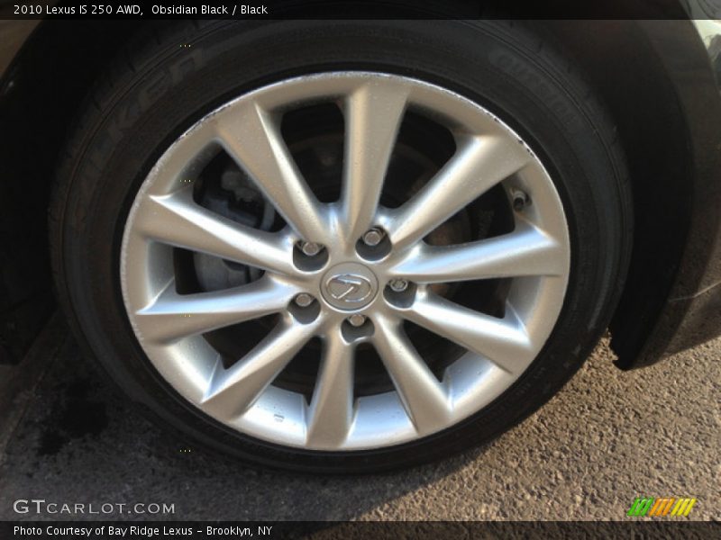 Obsidian Black / Black 2010 Lexus IS 250 AWD