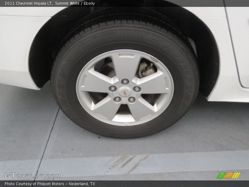Summit White / Ebony 2011 Chevrolet Impala LT