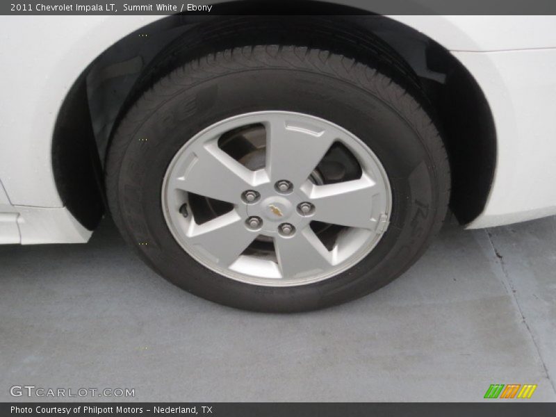 Summit White / Ebony 2011 Chevrolet Impala LT