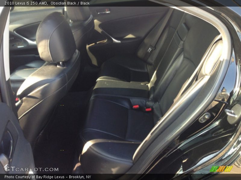 Obsidian Black / Black 2010 Lexus IS 250 AWD