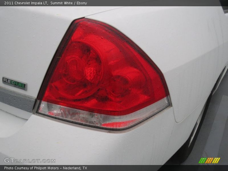 Summit White / Ebony 2011 Chevrolet Impala LT