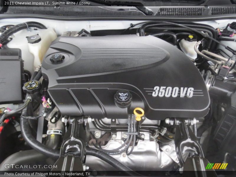 Summit White / Ebony 2011 Chevrolet Impala LT