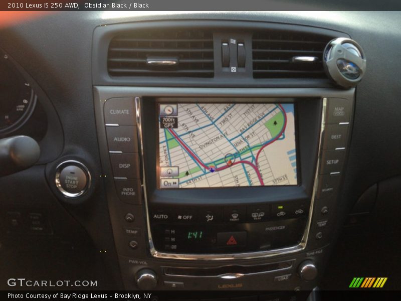 Obsidian Black / Black 2010 Lexus IS 250 AWD