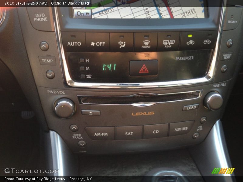 Obsidian Black / Black 2010 Lexus IS 250 AWD