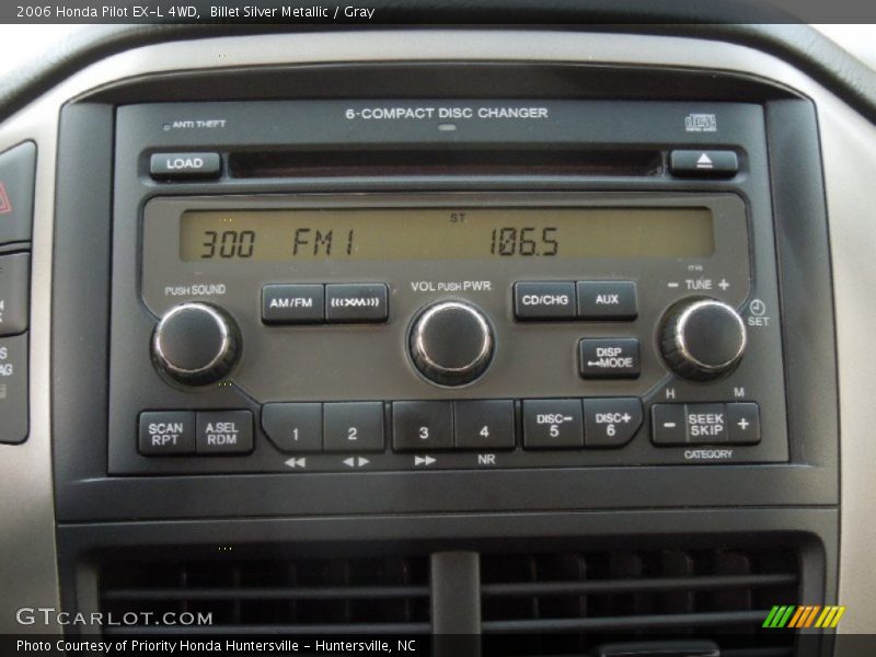 Audio System of 2006 Pilot EX-L 4WD