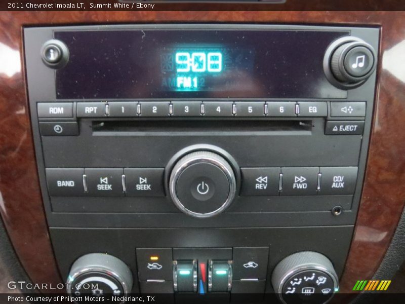 Summit White / Ebony 2011 Chevrolet Impala LT